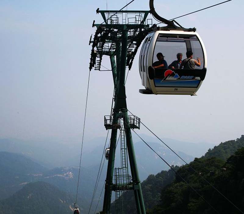 山东|泰山|中天门索道